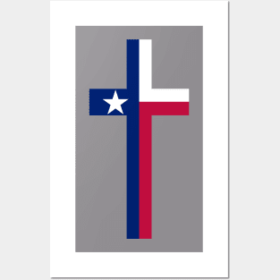 Texas Christian Cross Posters and Art